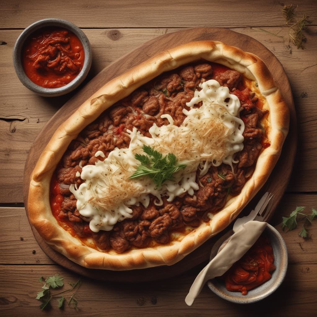 Kıymalı Karadeniz Pidesi