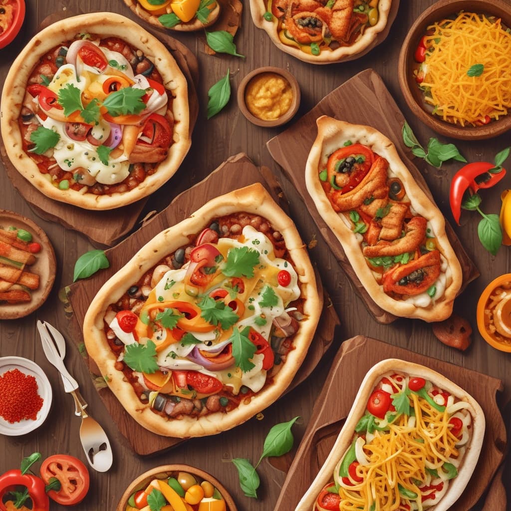Kaşarlı Tavuklu Pide