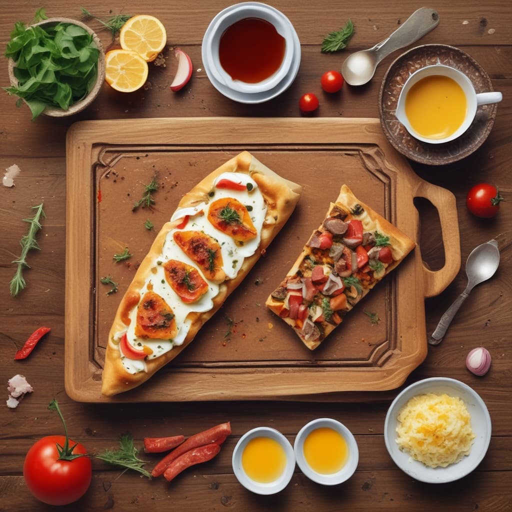 Evde Kıymalı Pide