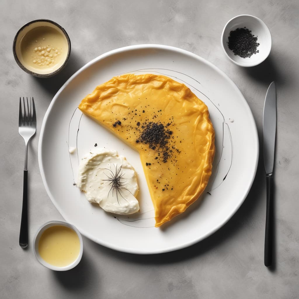 Chia Tohumlu Peynirli Omlet