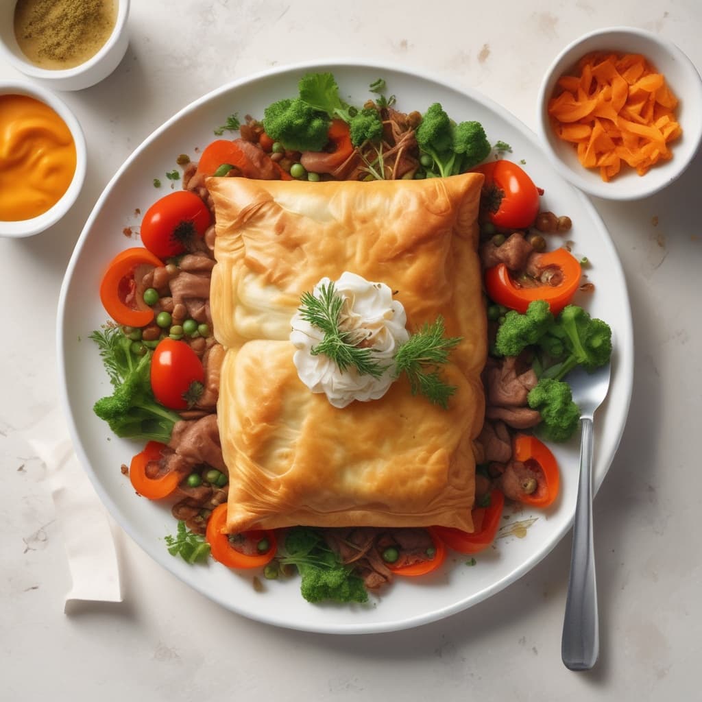 Garnitürlü Börek