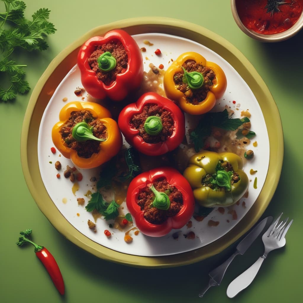Kıymalı Biber Dolması