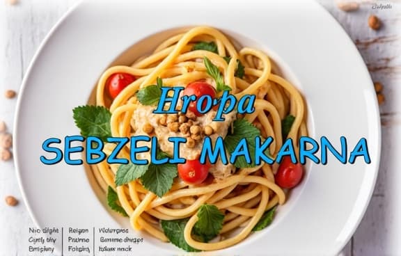 Sebzeli Makarna