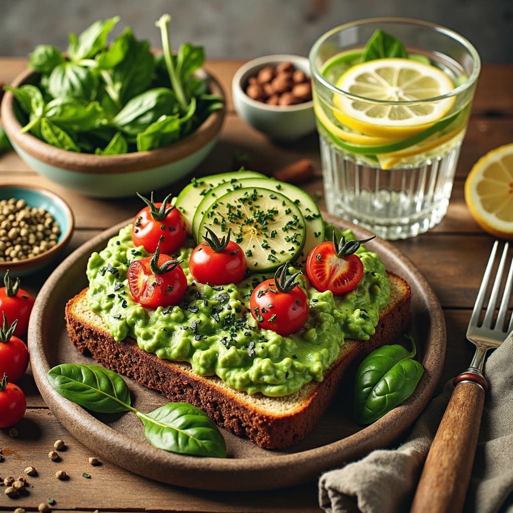 Avokadolu Tost