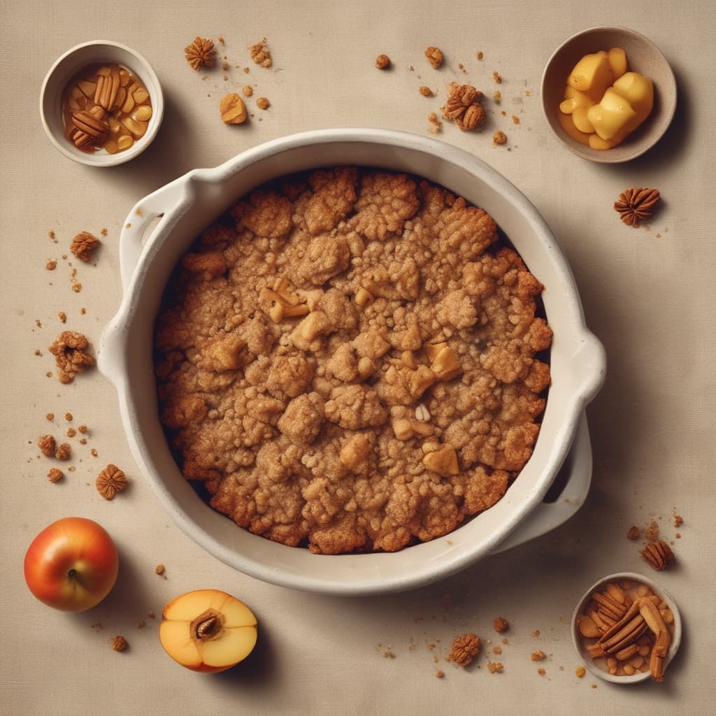 Apple Crumble (Elmalı Kırıntı Turta)