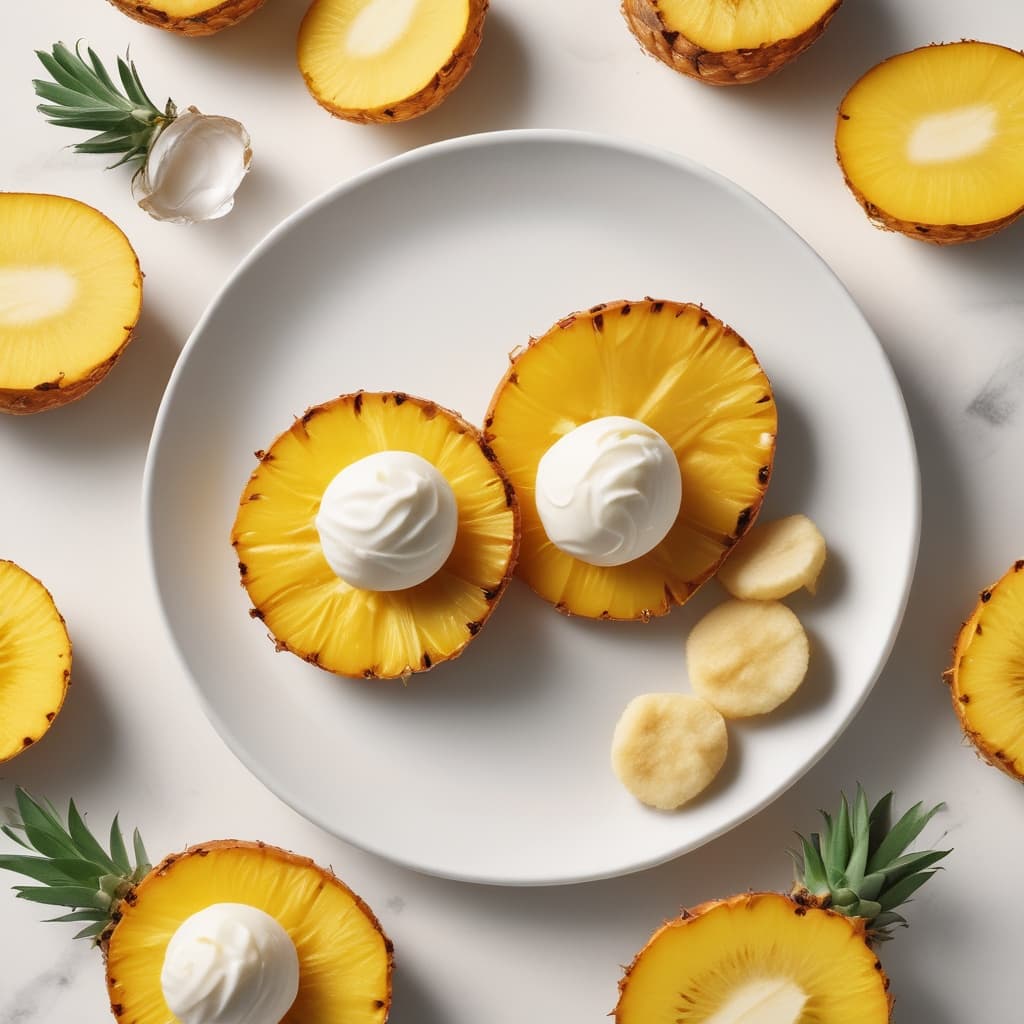 Dondurmalı Kızarmış Ananas