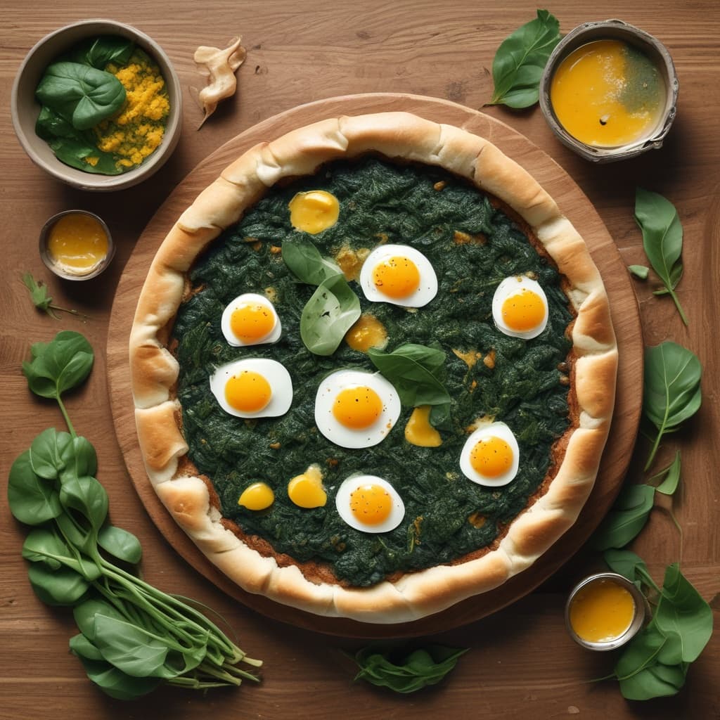 Ispanaklı Pide